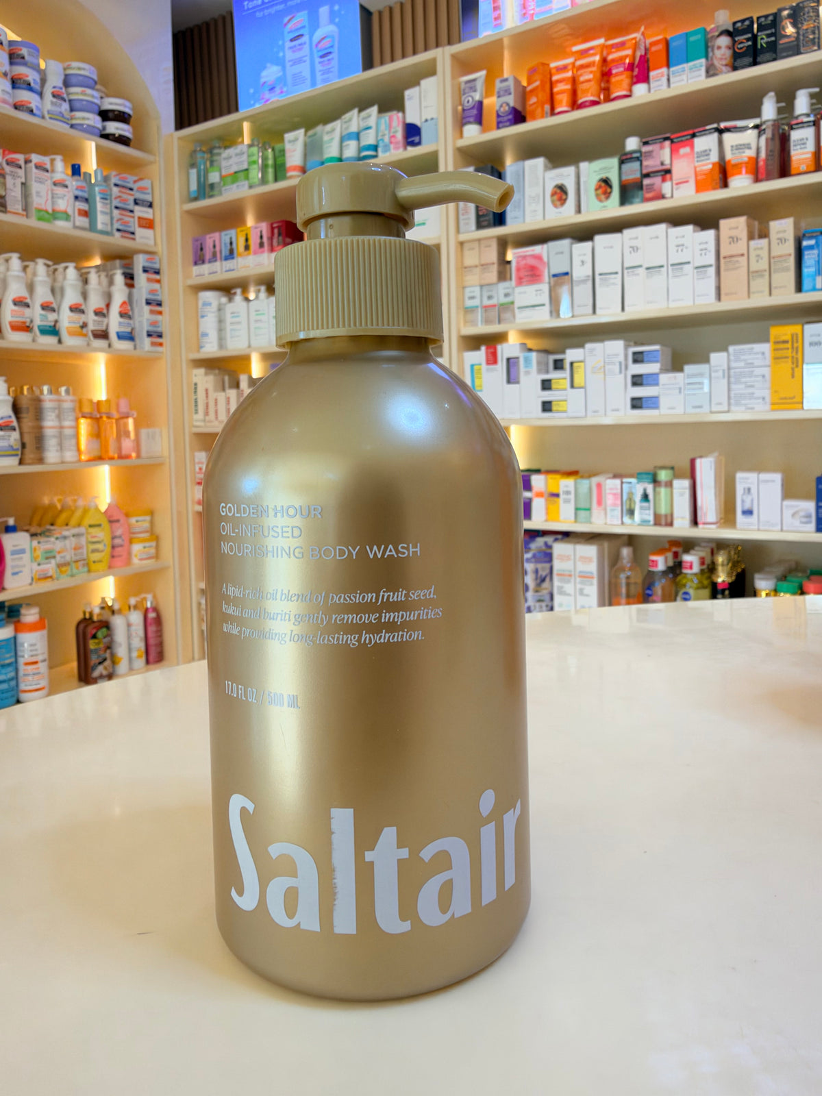 Saltair Golden Hour Oil-Infused Nourishing Body Wash
