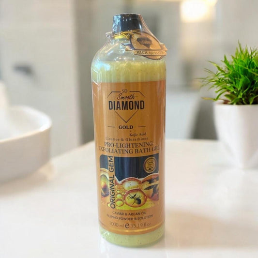 Smooth Diamond Gold Pro-Lightening Exfoliating Bath Gel