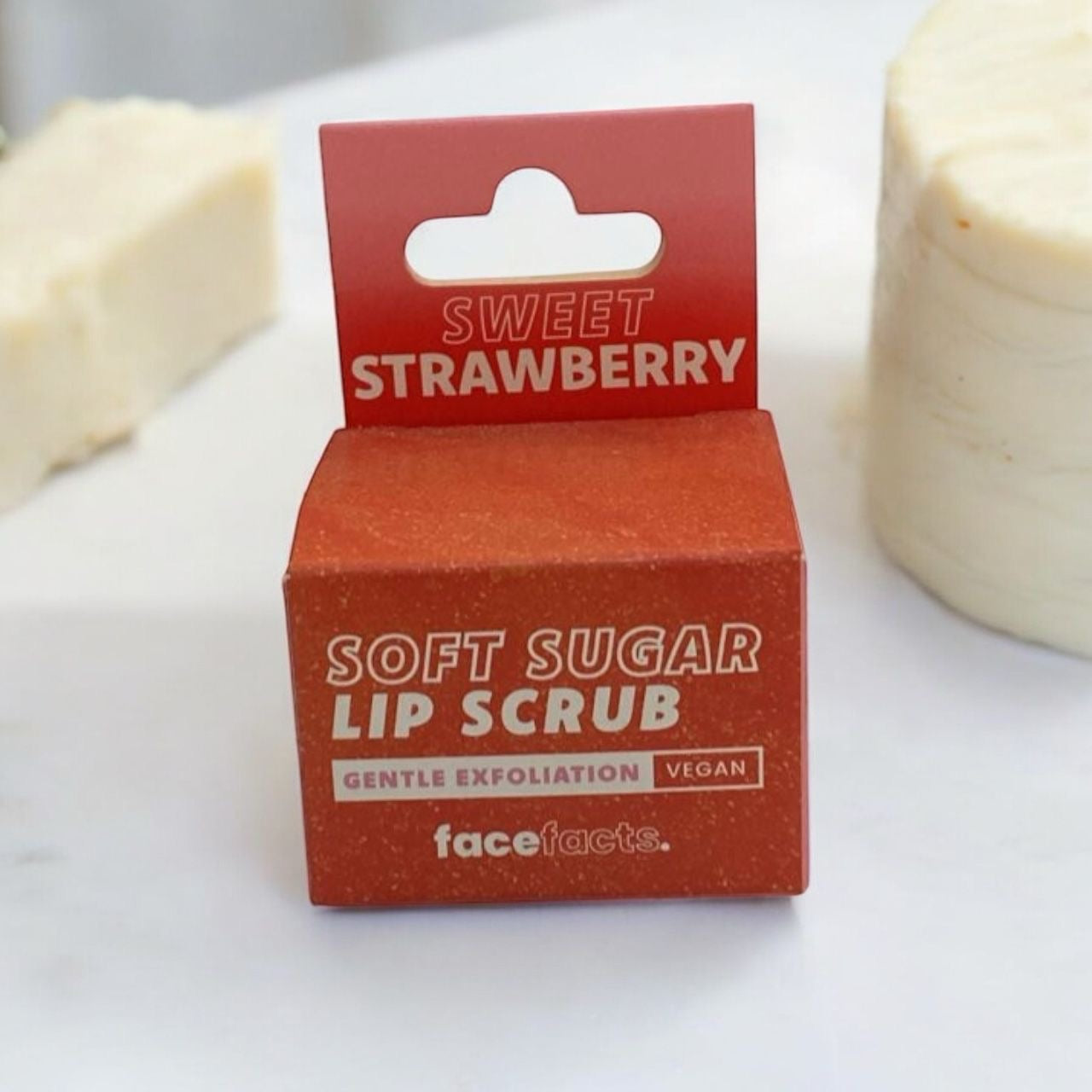 Facefacts Strawberry Soft Sugar Lip Scrub