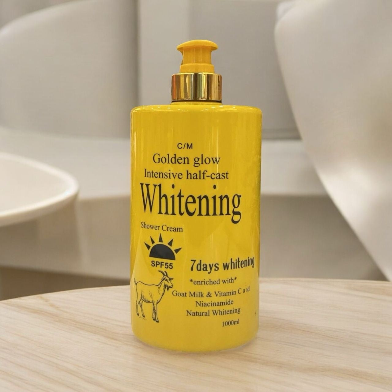 Golden Glow Halfcast Shower Gel