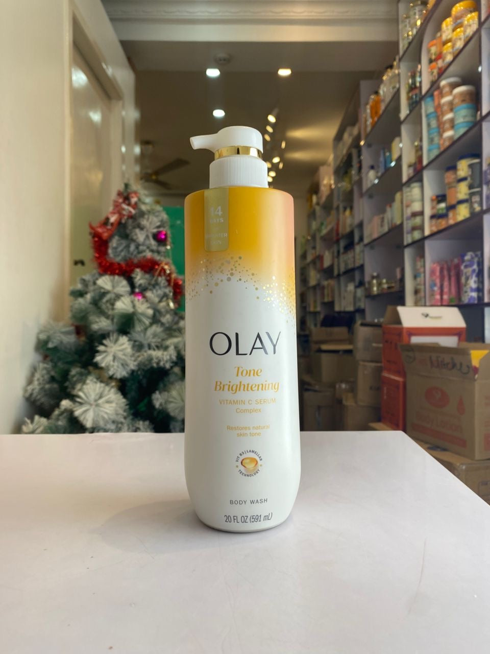 Olay Vitamin C Tone Brightening Serum Body Wash