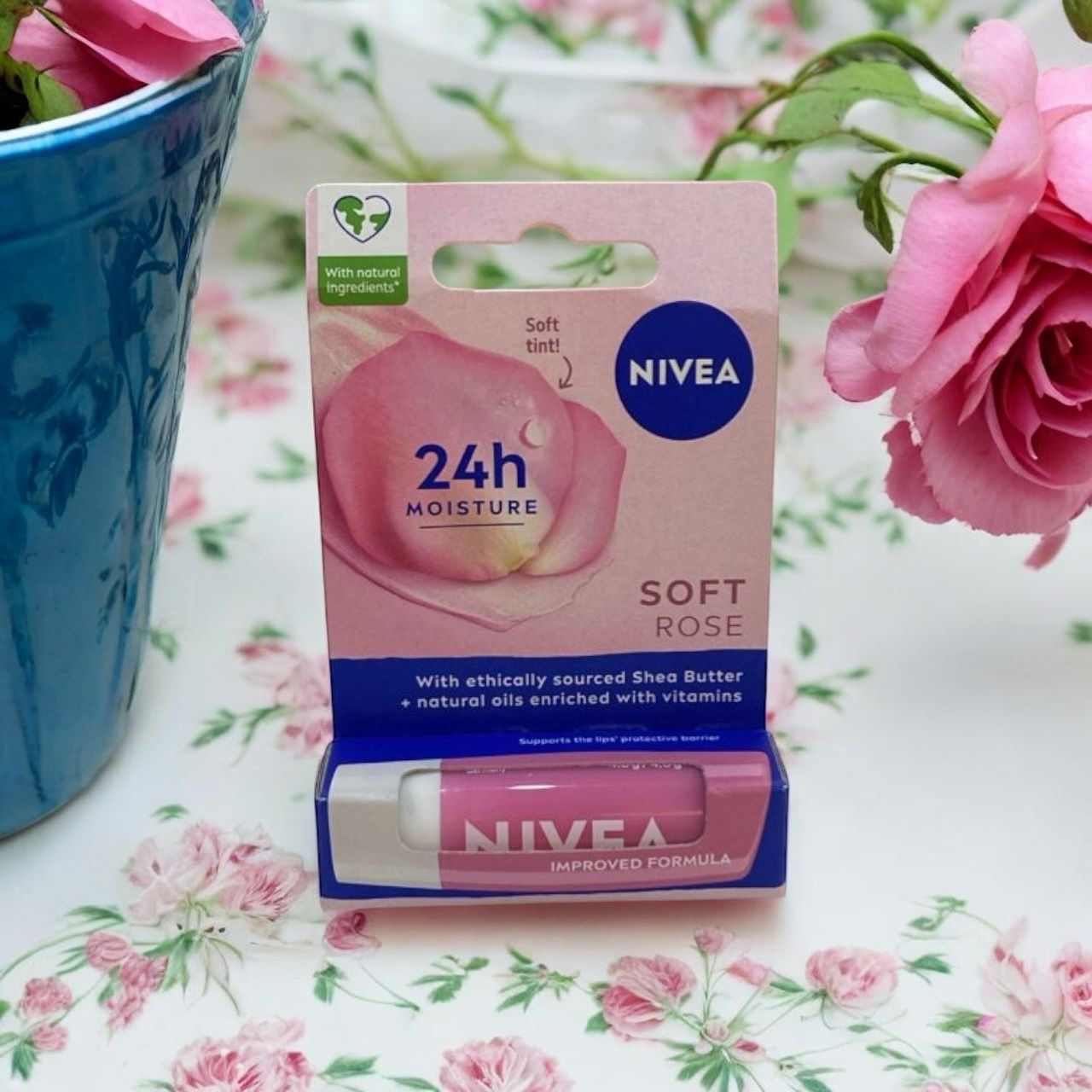 Nivea Soft Rose Lip Balm