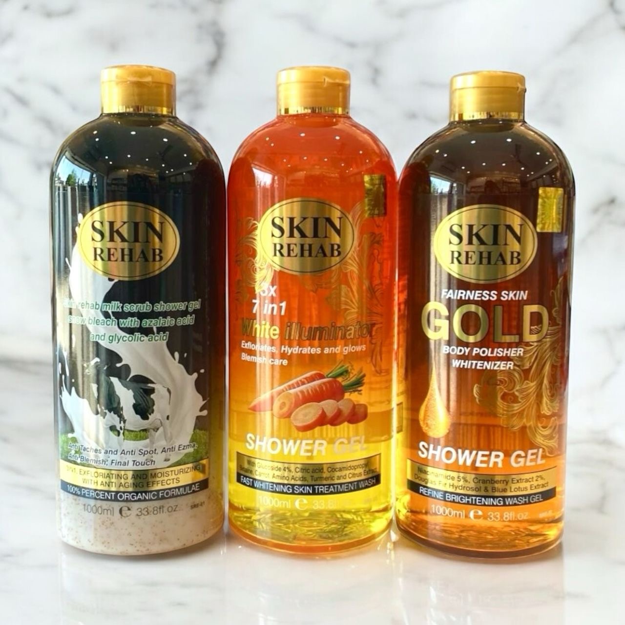 Skin Rehab Milk Scrub Shower gel