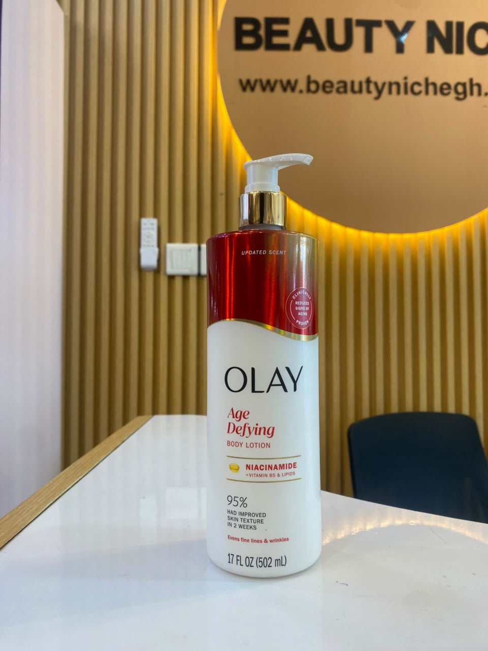 Olay Niacinamide Age-Defying Body Lotion