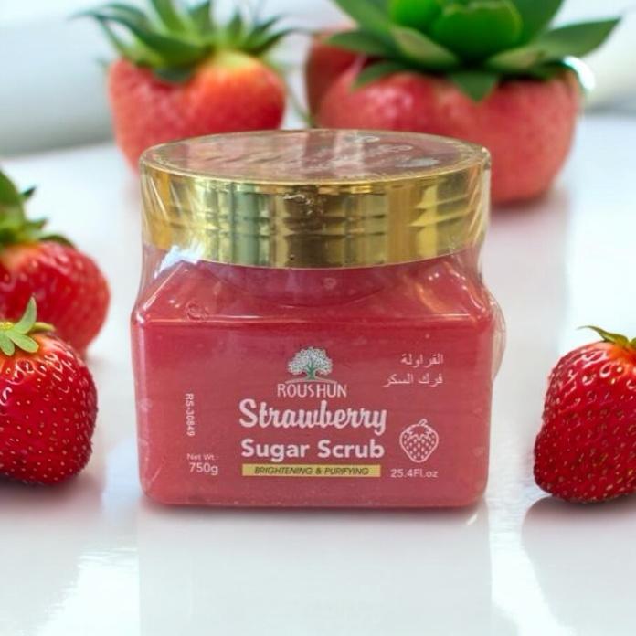 Roushun Strawberry Sugar Scrub