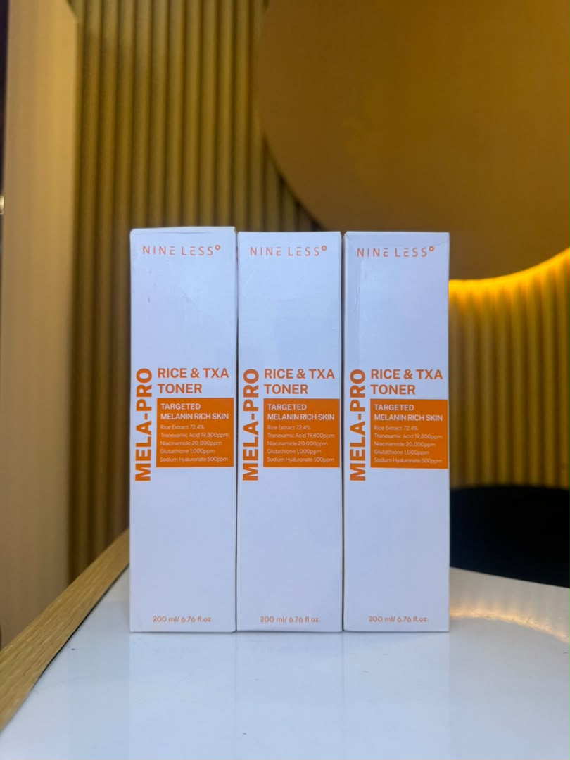 NINE LESS MELA-PRO Rice & TXA Toner