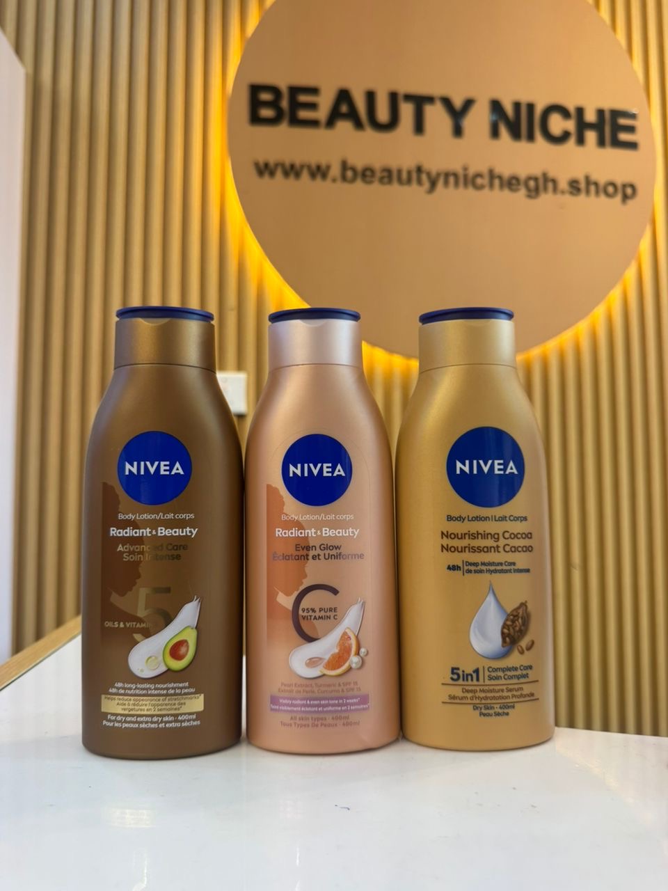 NIVEA Nourishing Cocoa Body Lotion