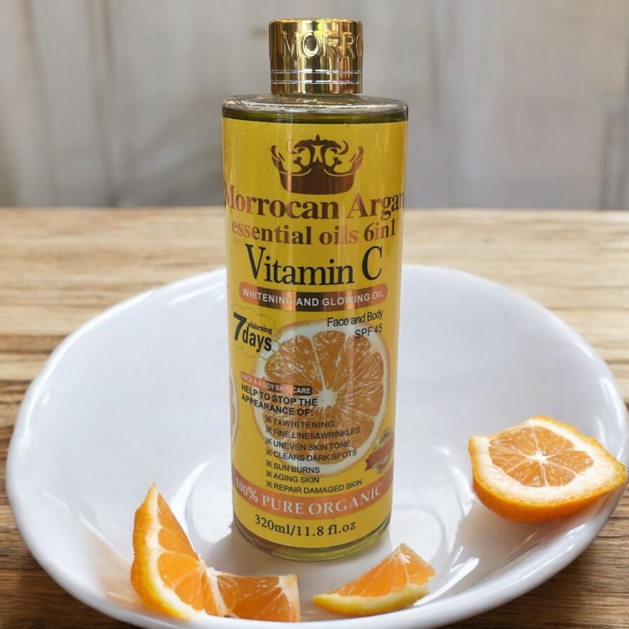 Morrocan Argan Vitamin C Whitening And Glowing Oil