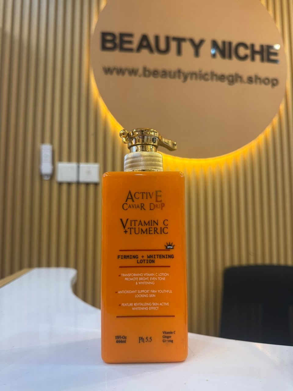 Active Caviar Drip Vitamin C and Turmeric Lotion