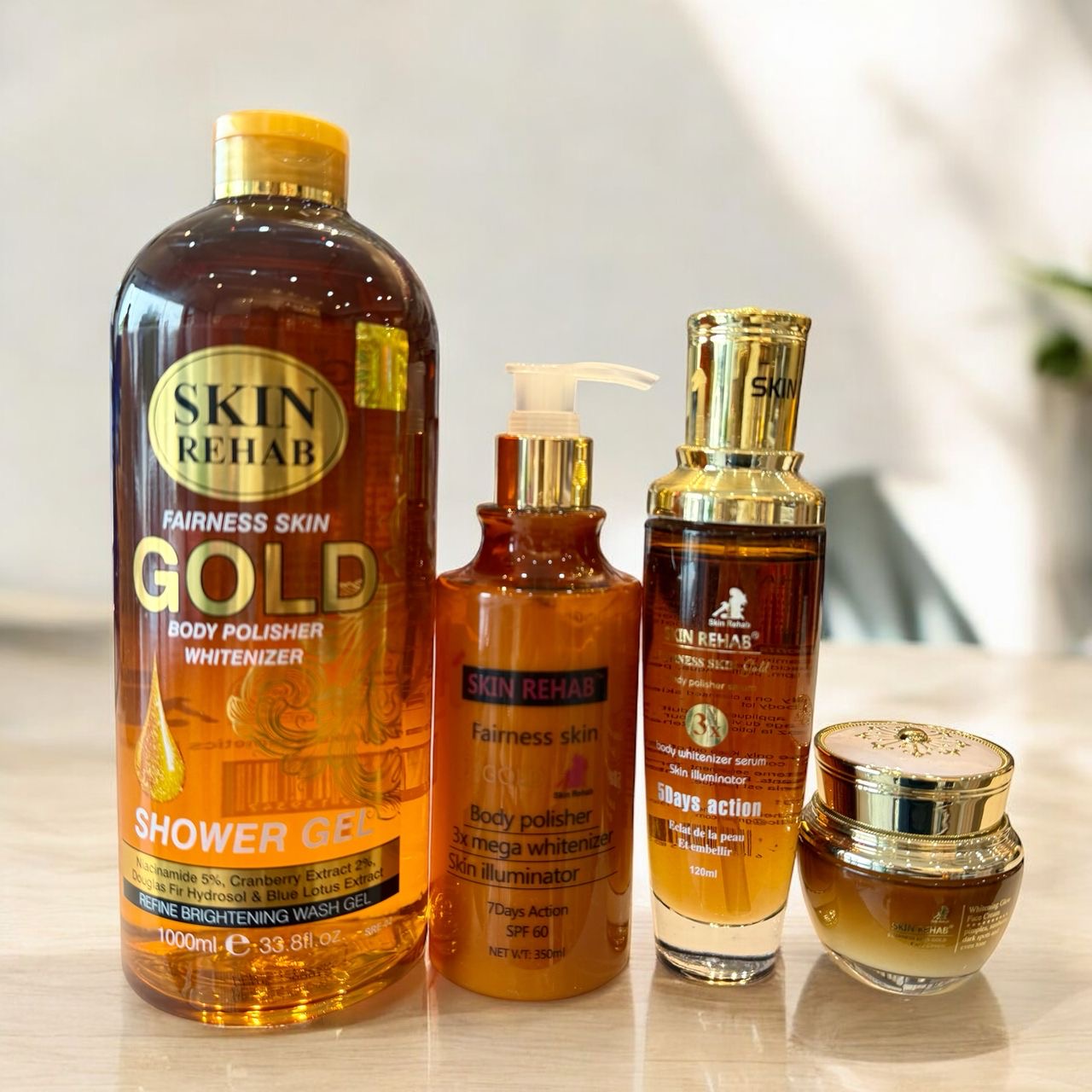 Skin Rehab Fairness Skin Gold Set