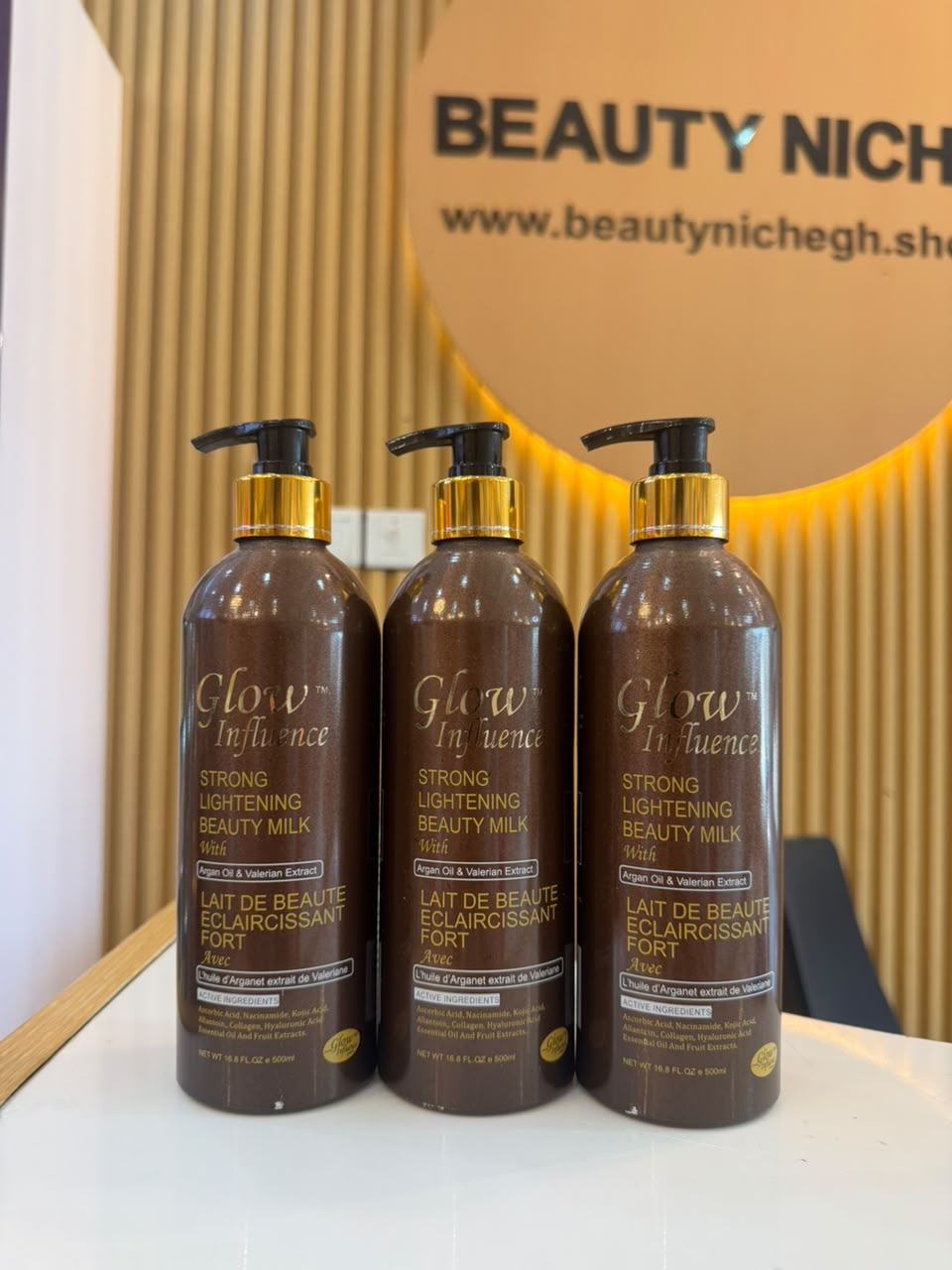 Glow Influence Strong Lightening Beauty Milk
