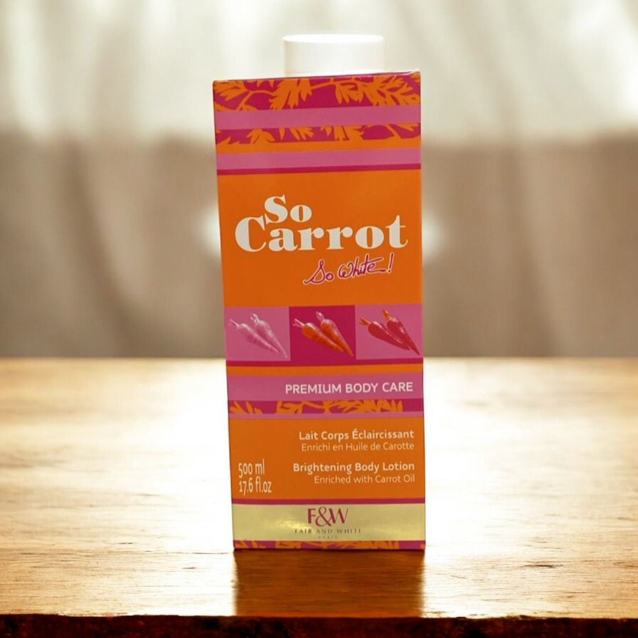 Fair and White So Carrot Brightening Body Lotion