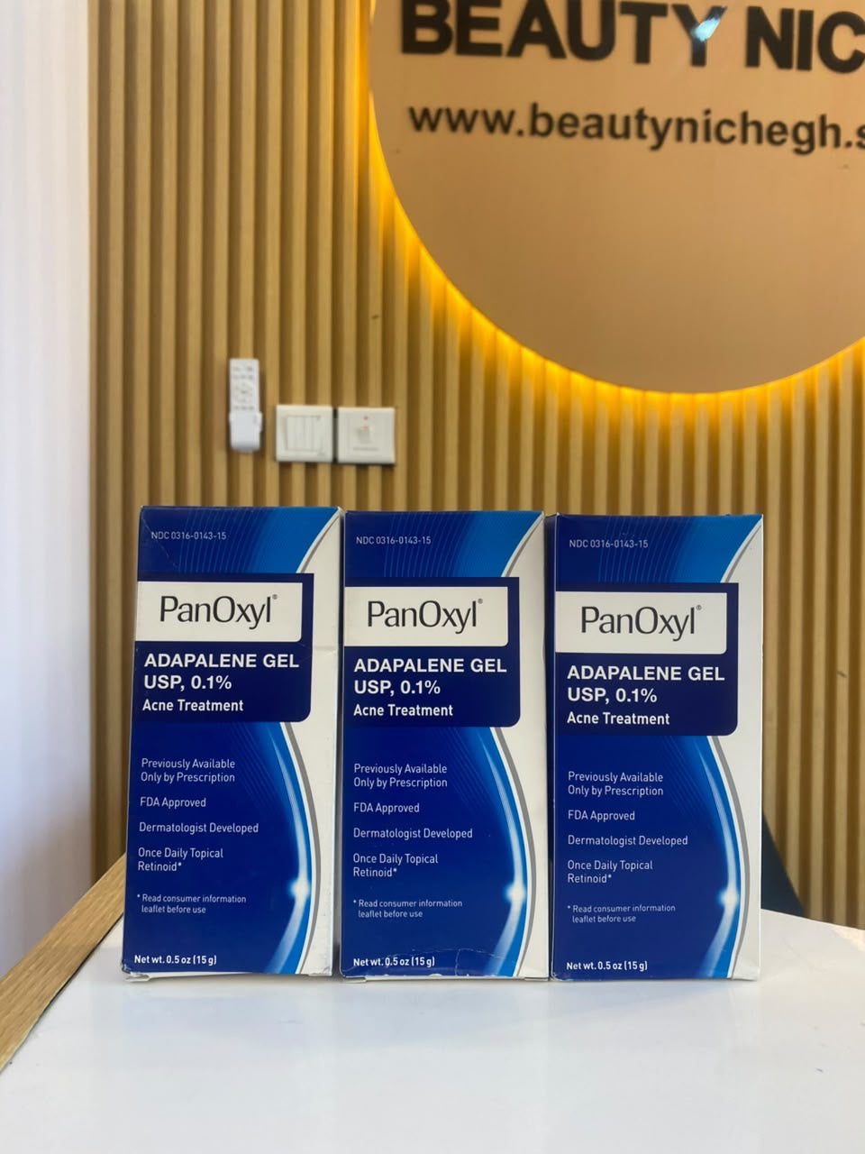 Panoxyl Adapalene Gel USP 0.1% Acne Treatment