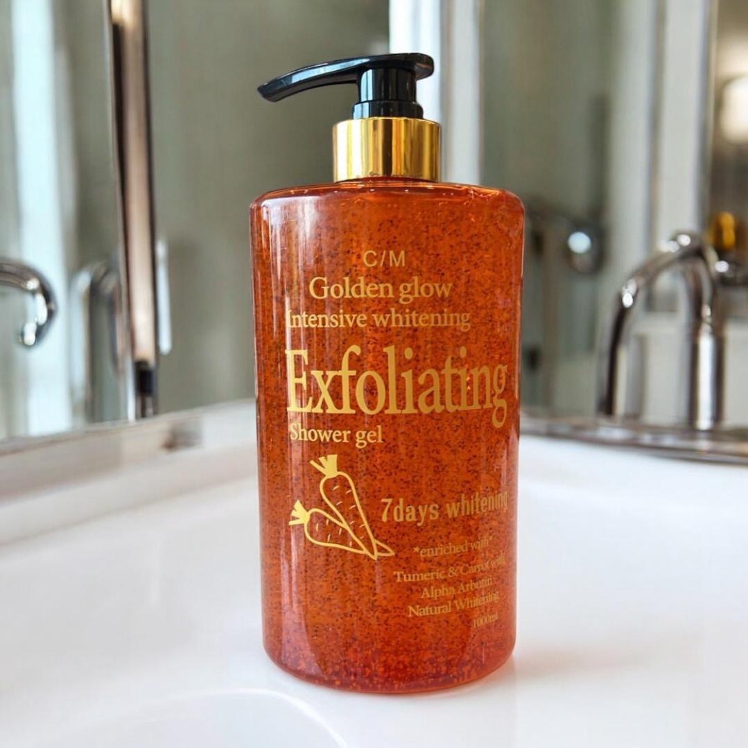 Golden glow intensive whitening exfoliating shower gel: a new whitening and rejuvenating tool, say goodbye to Golden glow intensive whitening exfoliating shower gel: a new whitening and rejuvenating tool, say goodbye to
