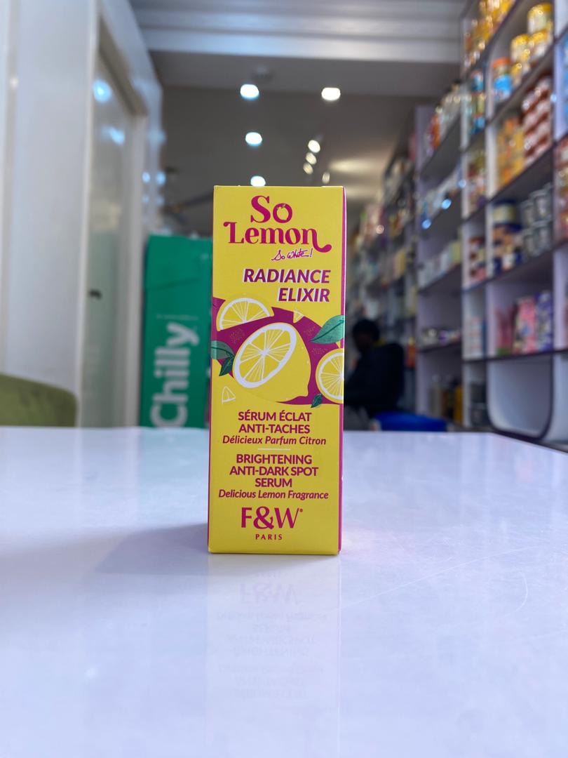F&W So Lemon Brightening Serum