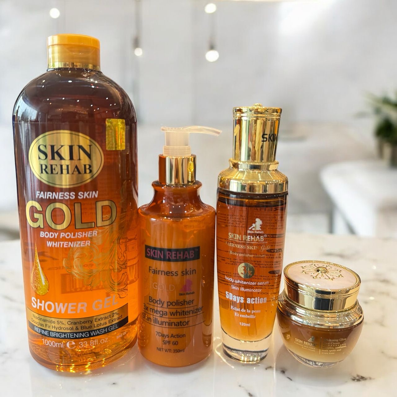 Skin Rehab Fairness Skin Gold Set