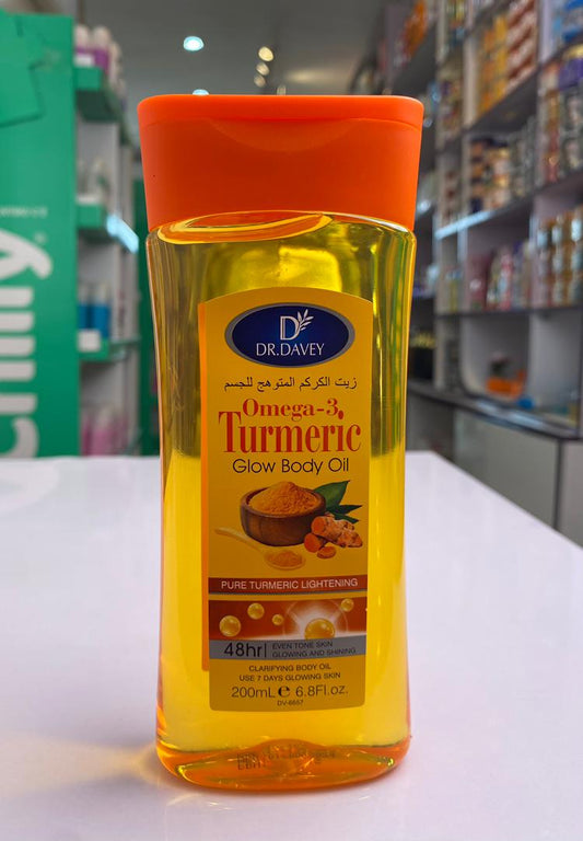 Dr.Davey Omega-3 Tumeric Glow Body Oil