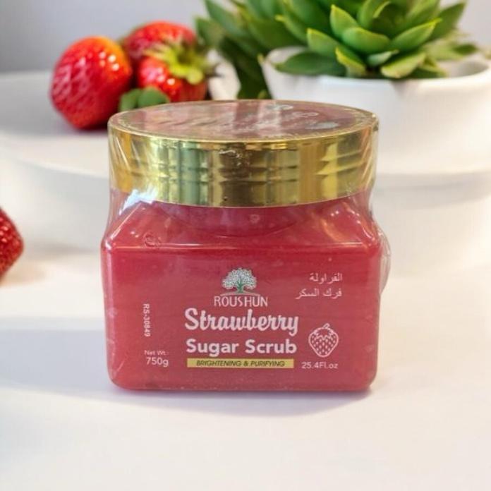 Roushun Strawberry Sugar Scrub