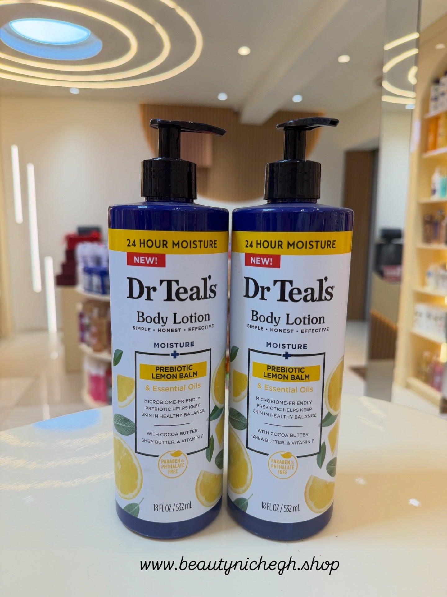 Dr Teal’s Prebiotic Lemon Balm Body Lotion