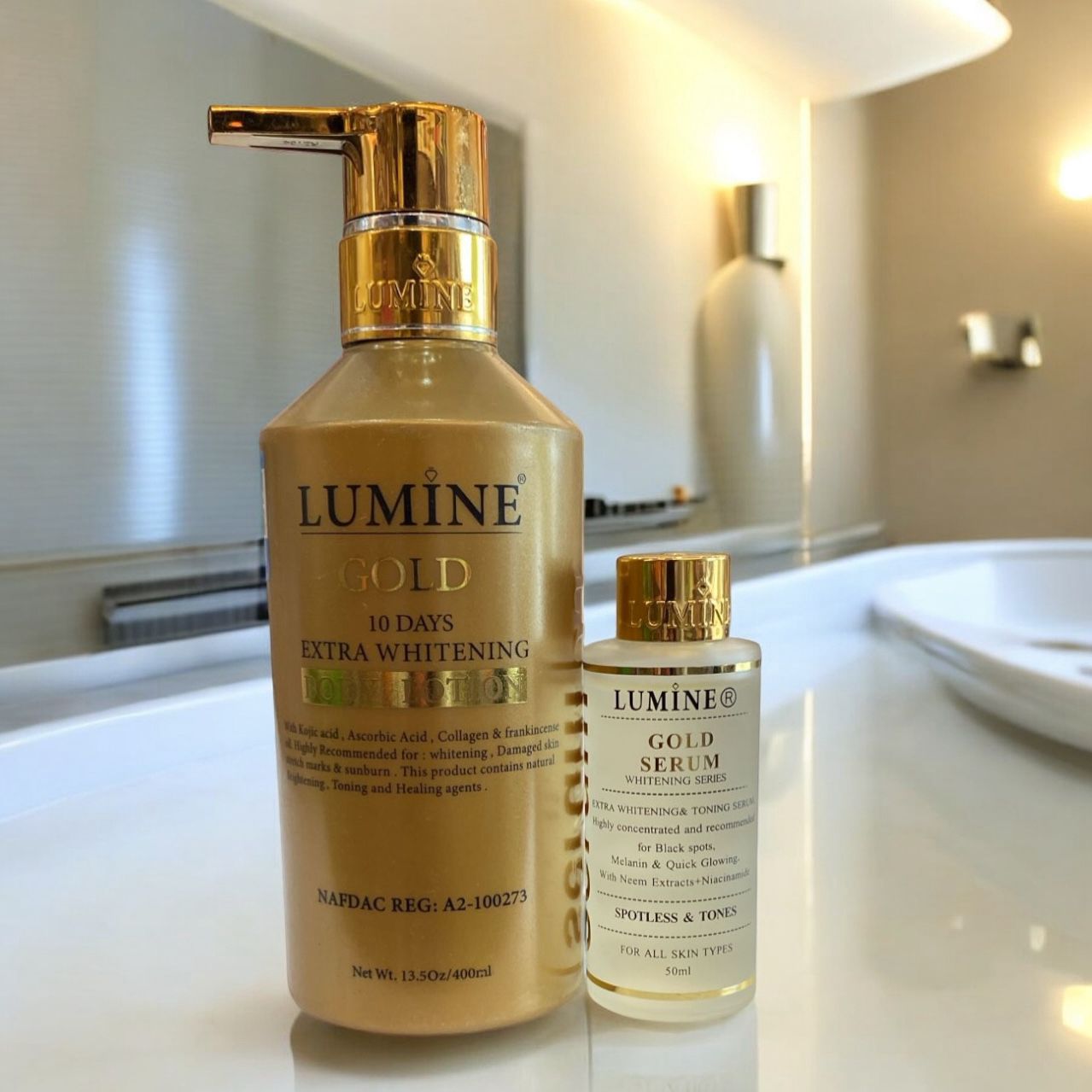 Lumine Gold Extra Whitening Body Lotion
