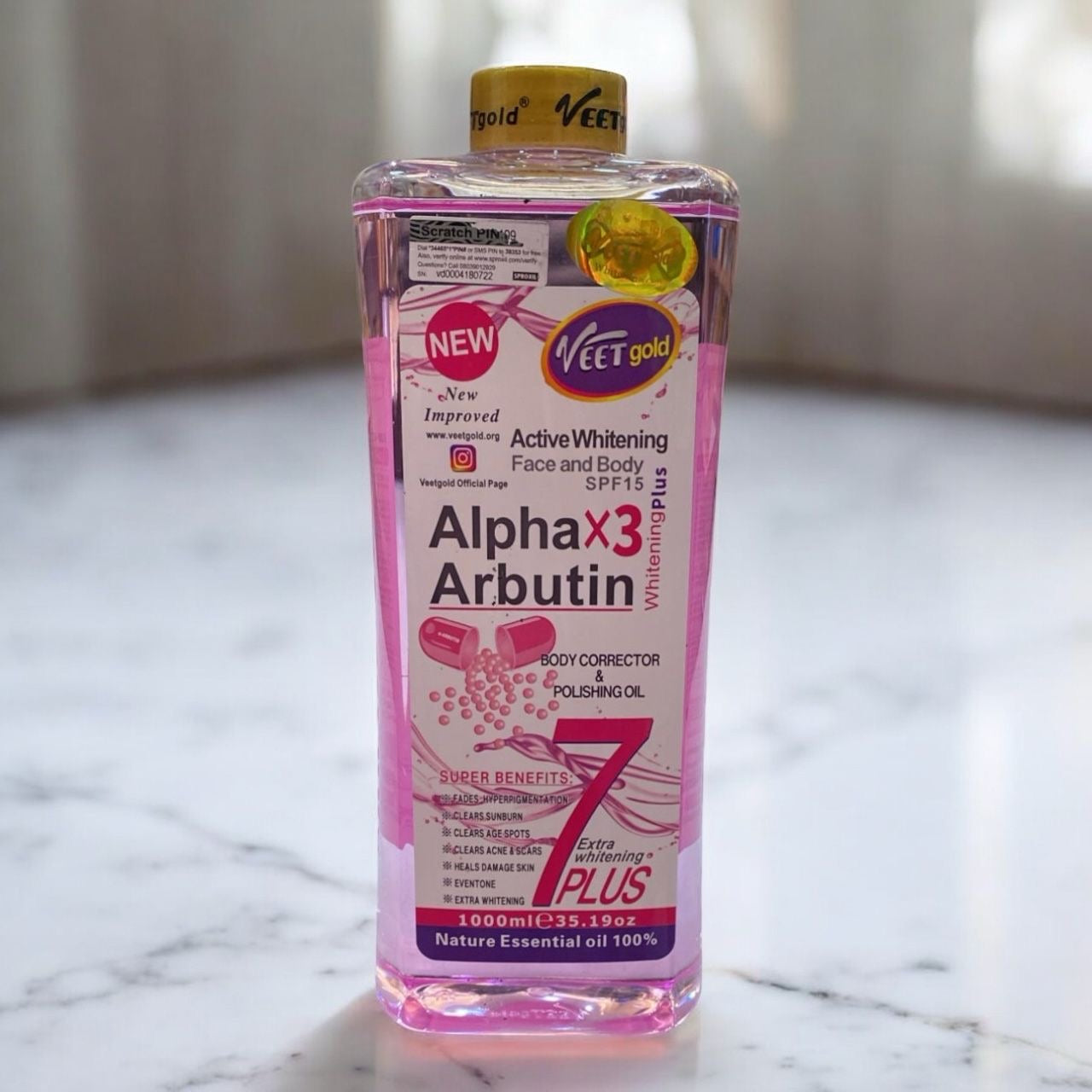 Veetgold Alpha Arbutin Oil