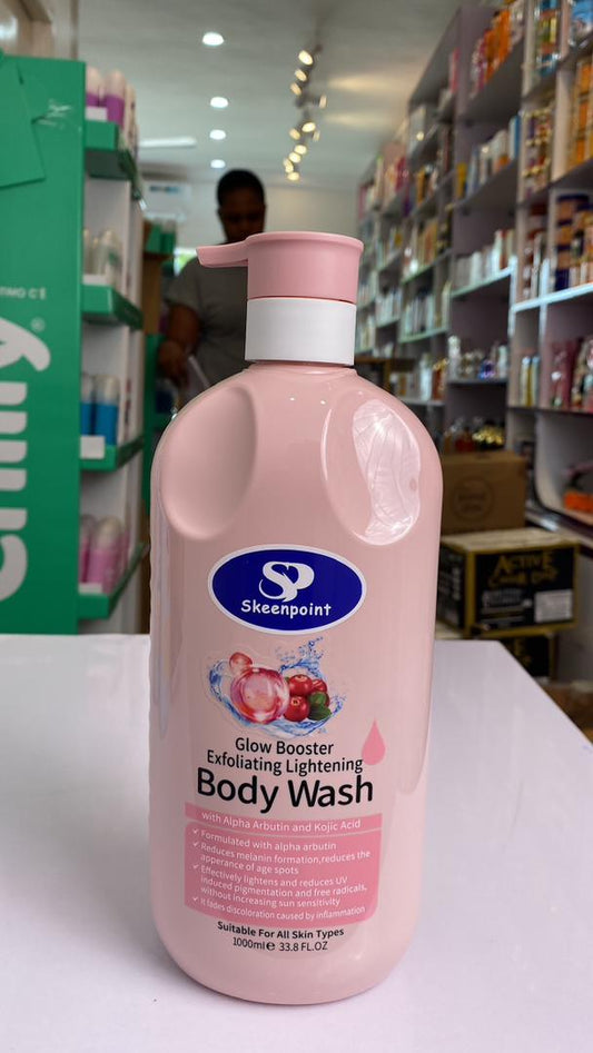 Skeenpoint Glow Booster Exfoliating Lightening Body Wash