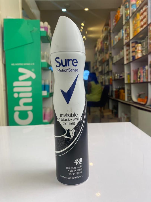 Sure Women Invisible On Black + White Clothes