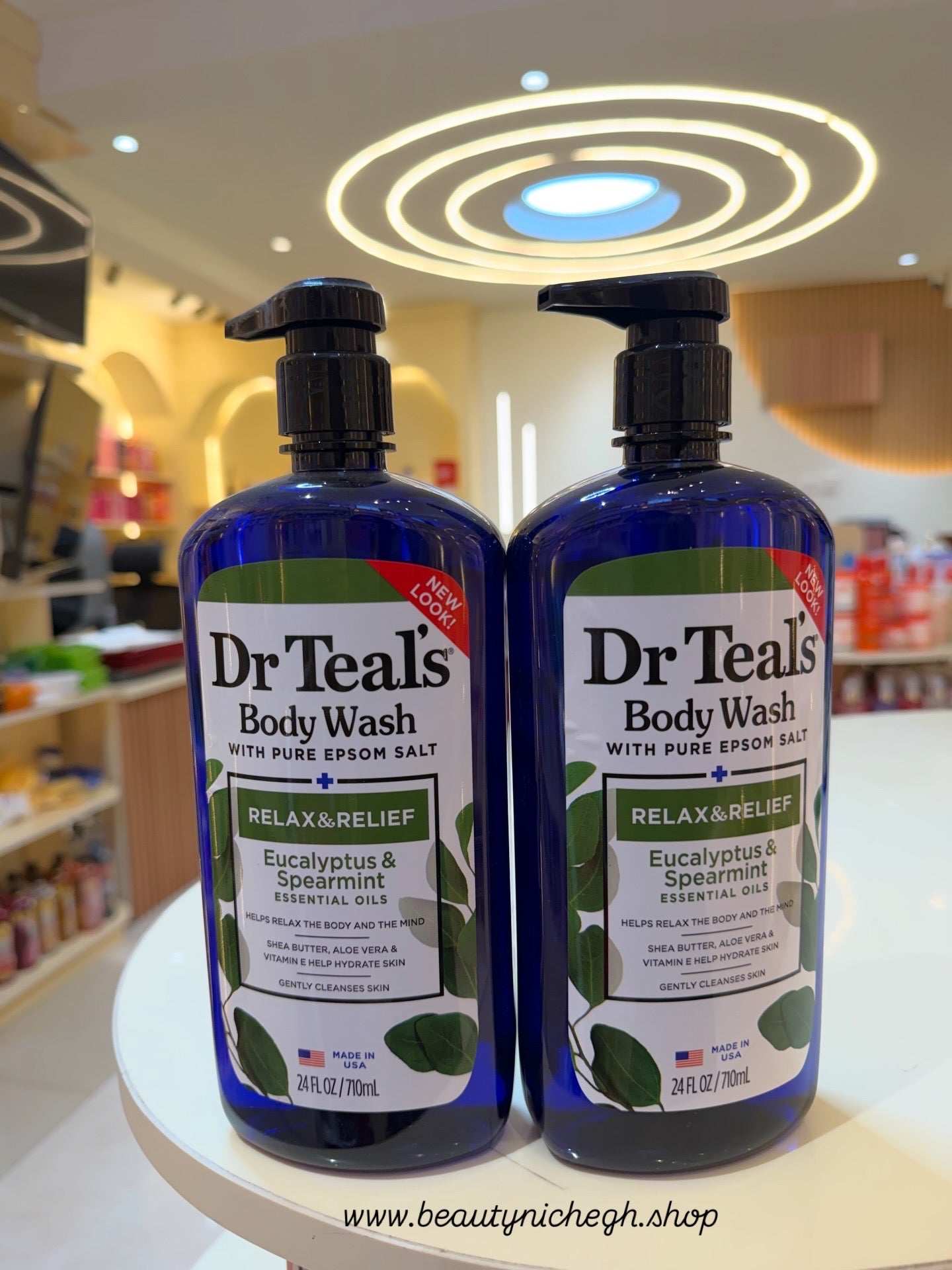 Dr Teal’s Body Wash with Eucalyptus and Spearmint