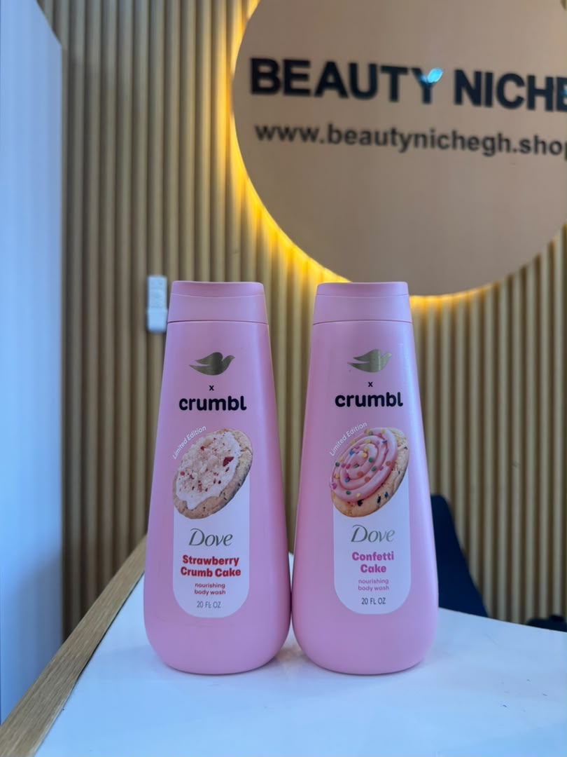 Dove x Crumbl Confetti Cake Nourishing Body Wash