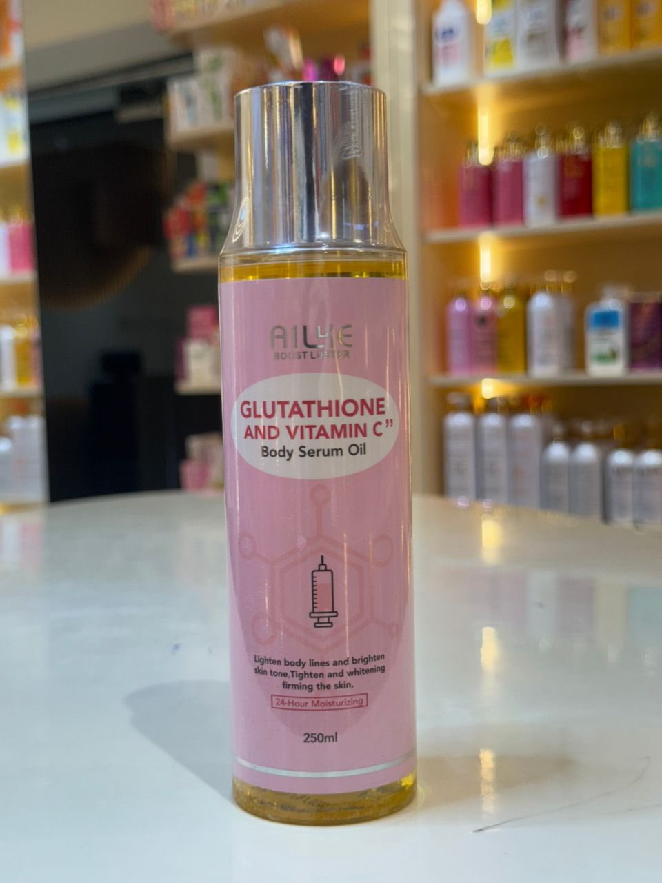 ailke glutathione and vitamin c Ailke Glutathione and Vitamin C Superior Whitening Body Lotion Anti-Aging  Lotion main image 1