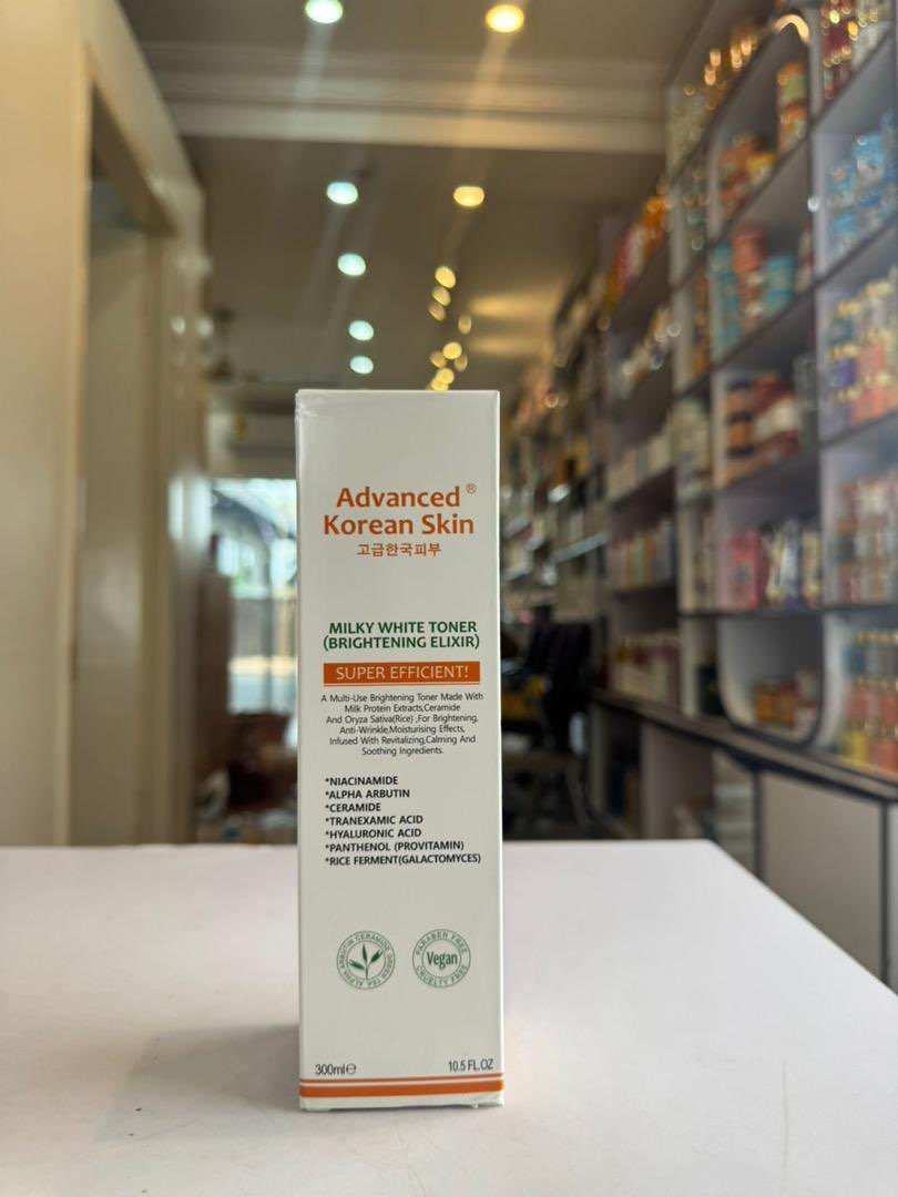Advanced Korean skin Milky white toner
