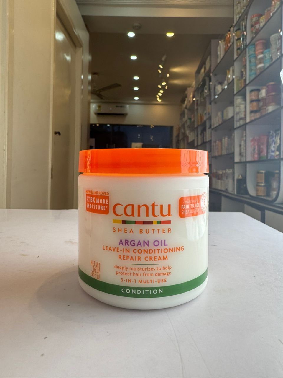 Cantu Leave-In Conditioning Argan Oil Cream