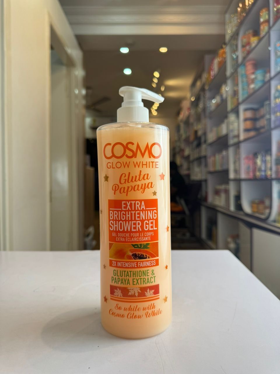 Cosmo Glow White Gluta Papaya Shower gel