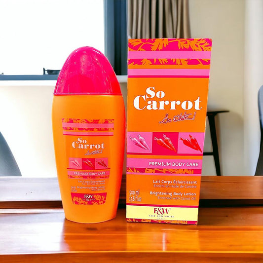 Fair and White – Aufhellende Körperlotion „So Carrot“