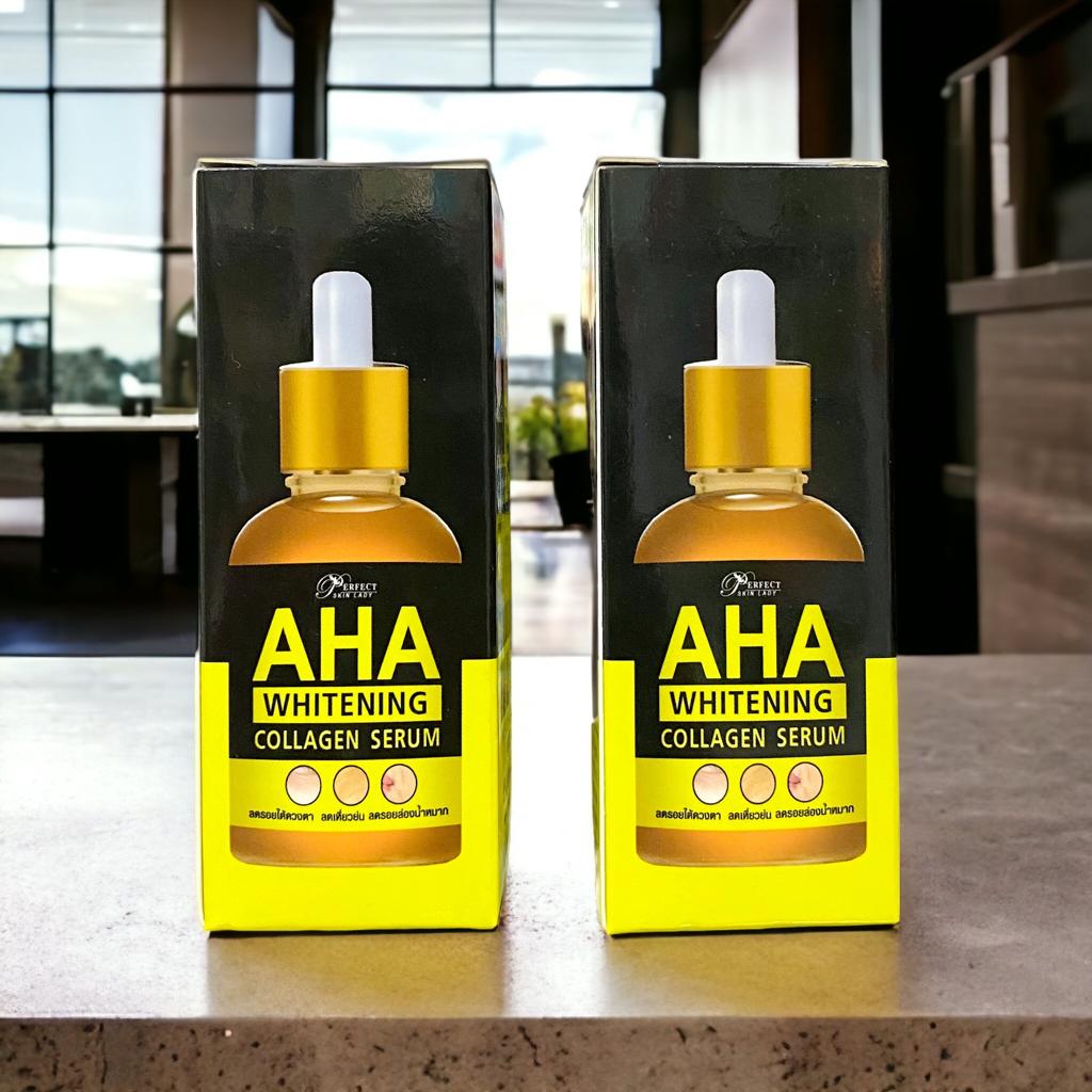 AHA Whitening Collagen Serum – beautynichegh