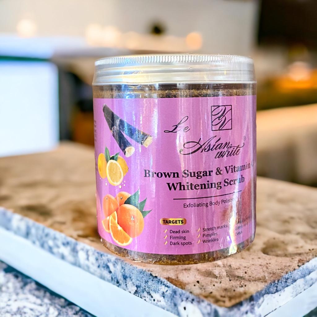 Le Asian White Brown Sugar and Vitamin C Scrub
