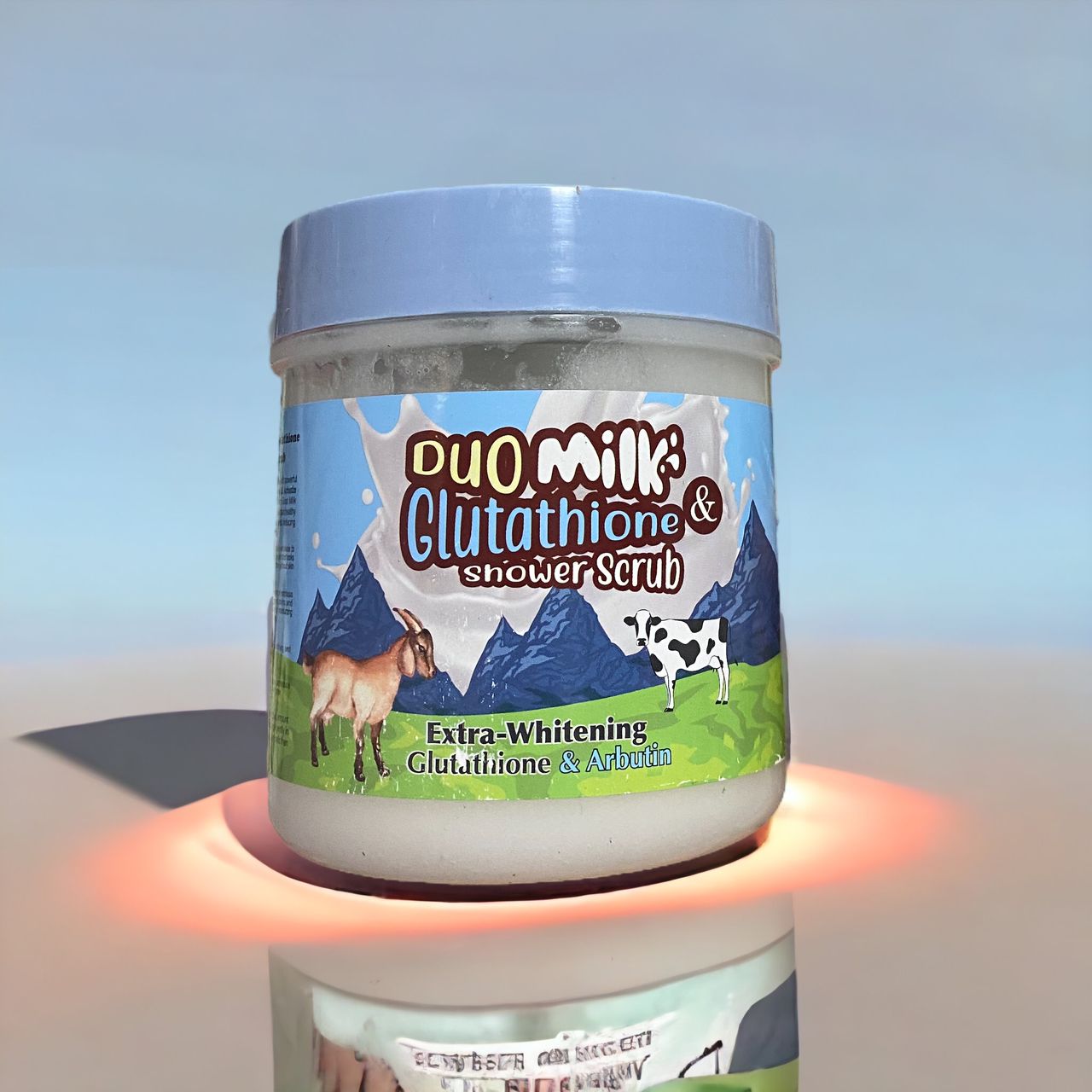 R&D Duo Milk and Glutathione Shower Scrub beautynichegh R&D Duo Milk and Glutathione Shower Scrub beautynichegh