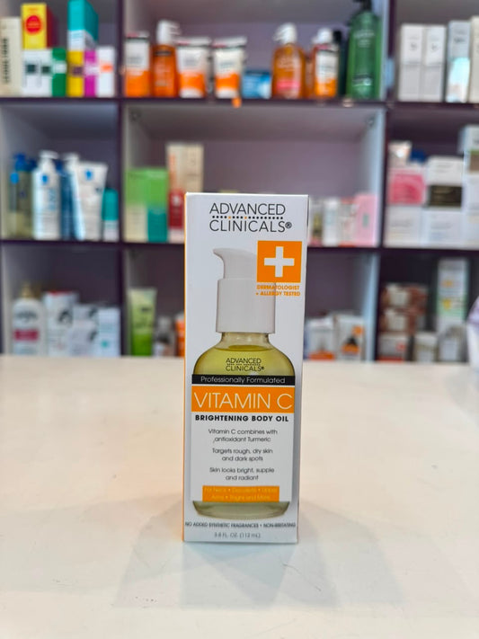 Advanced Clinicals Vitamin C Brightening Body Oil