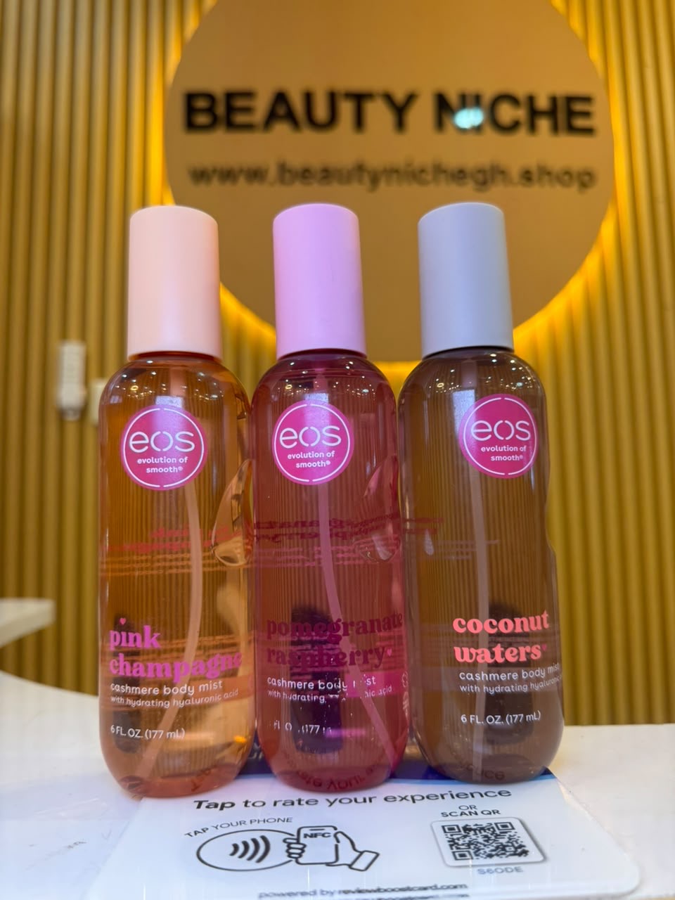 EOS Pomegranate Raspberry Cashmere Body Mist