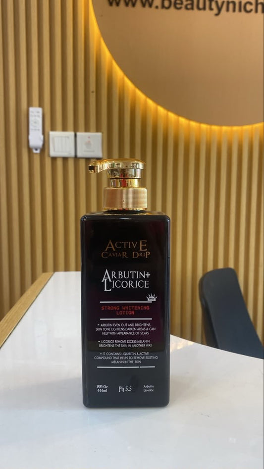 Active Caviar Drip Arbutin and Licorice Lotion