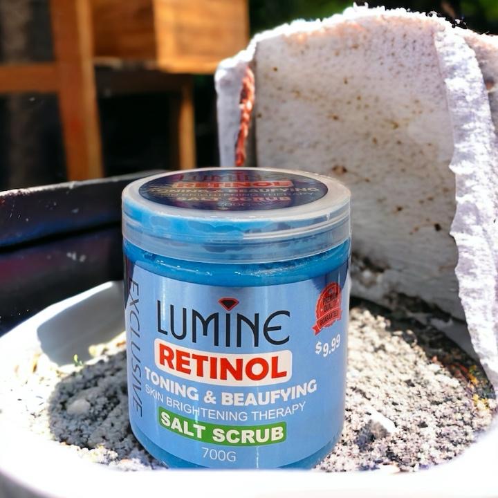 Lumine Retinol Salt Scrub