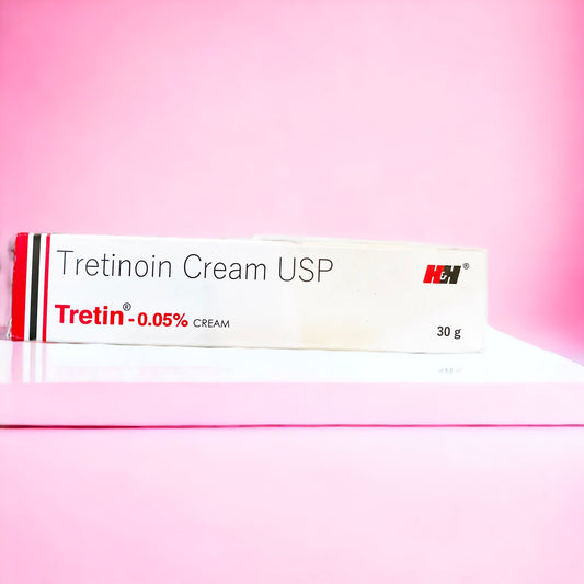 Tretinion Cream Retino A 0.05%