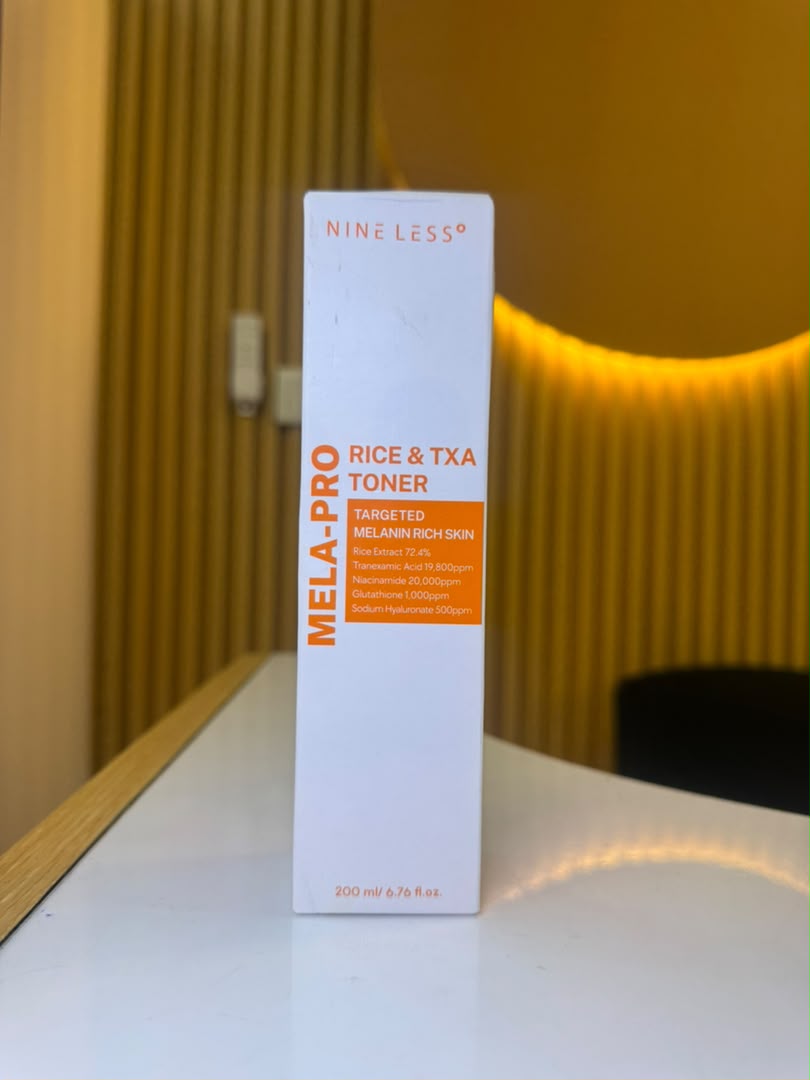 NINE LESS MELA-PRO Rice & TXA Toner