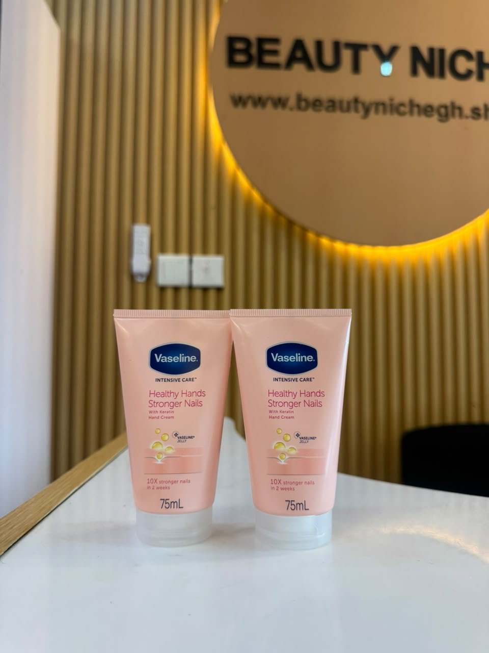 Vaseline Intensive Care Healthy Hands Stronger Nails Hand Cream