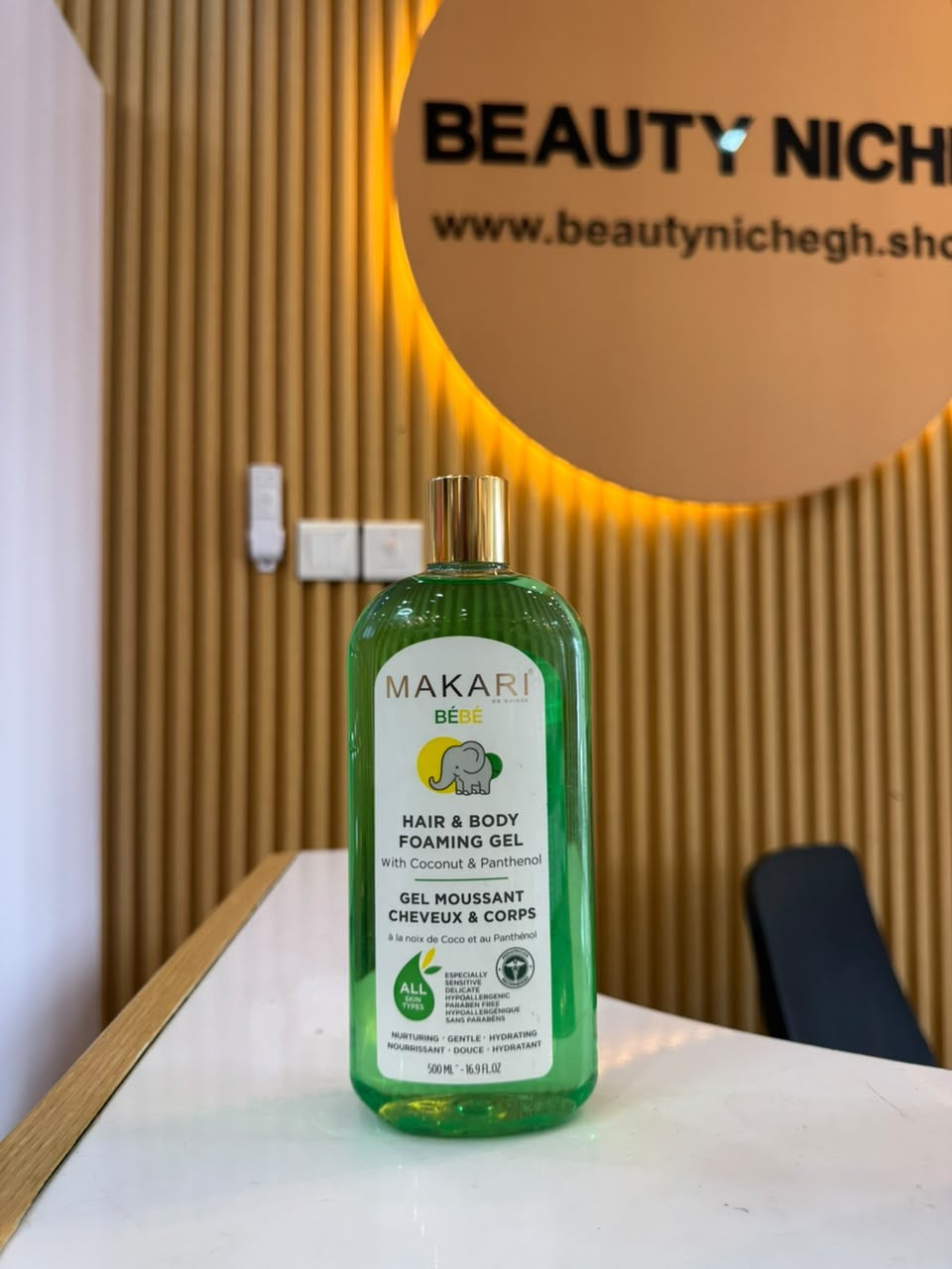 Makari Bébé Hair & Body Foaming Gel