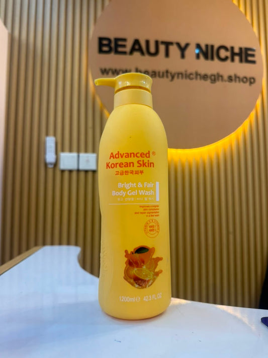 Advanced Korean Skin Bright & Fair Body Gel Wash