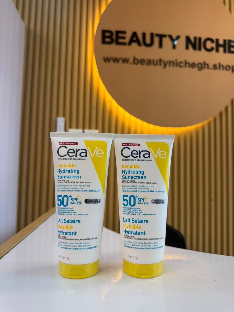 CeraVe Invisible Hydrating Sunscreen SPF 50+ – Face & Body