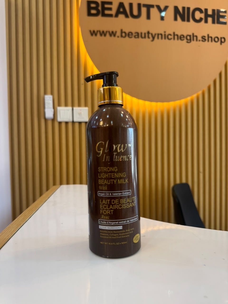 Glow Influence Strong Lightening Beauty Milk