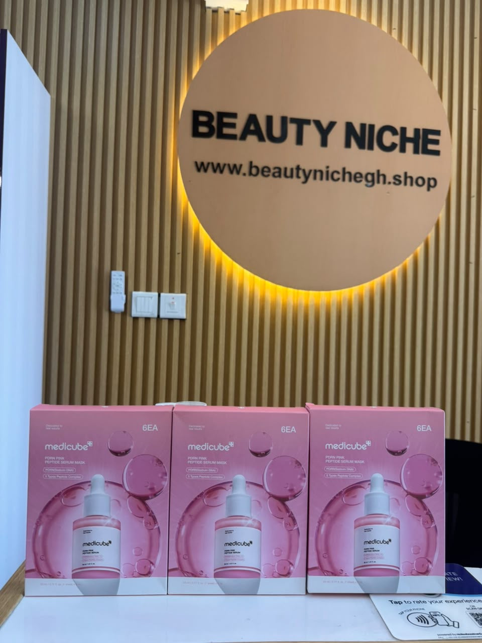 Medicube PDRN Pink Peptide Serum Mask