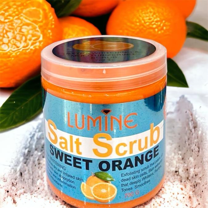 Lumine Sweet Orange Salt Scrub